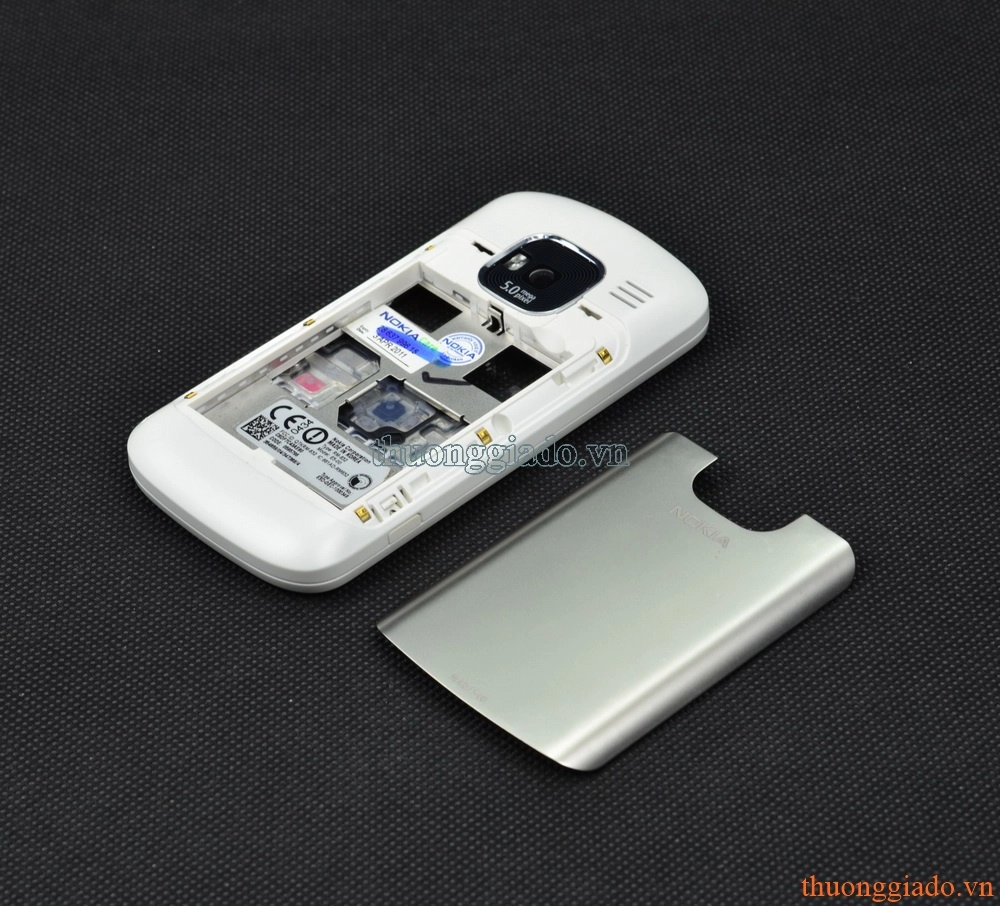 Bộ vỏ Nokia E5-00 Chính Hãng Màu Trắng White Original Housing
